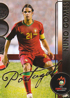 Nuno Gomes Portugal Panini Euro 2008 Card Collection #155